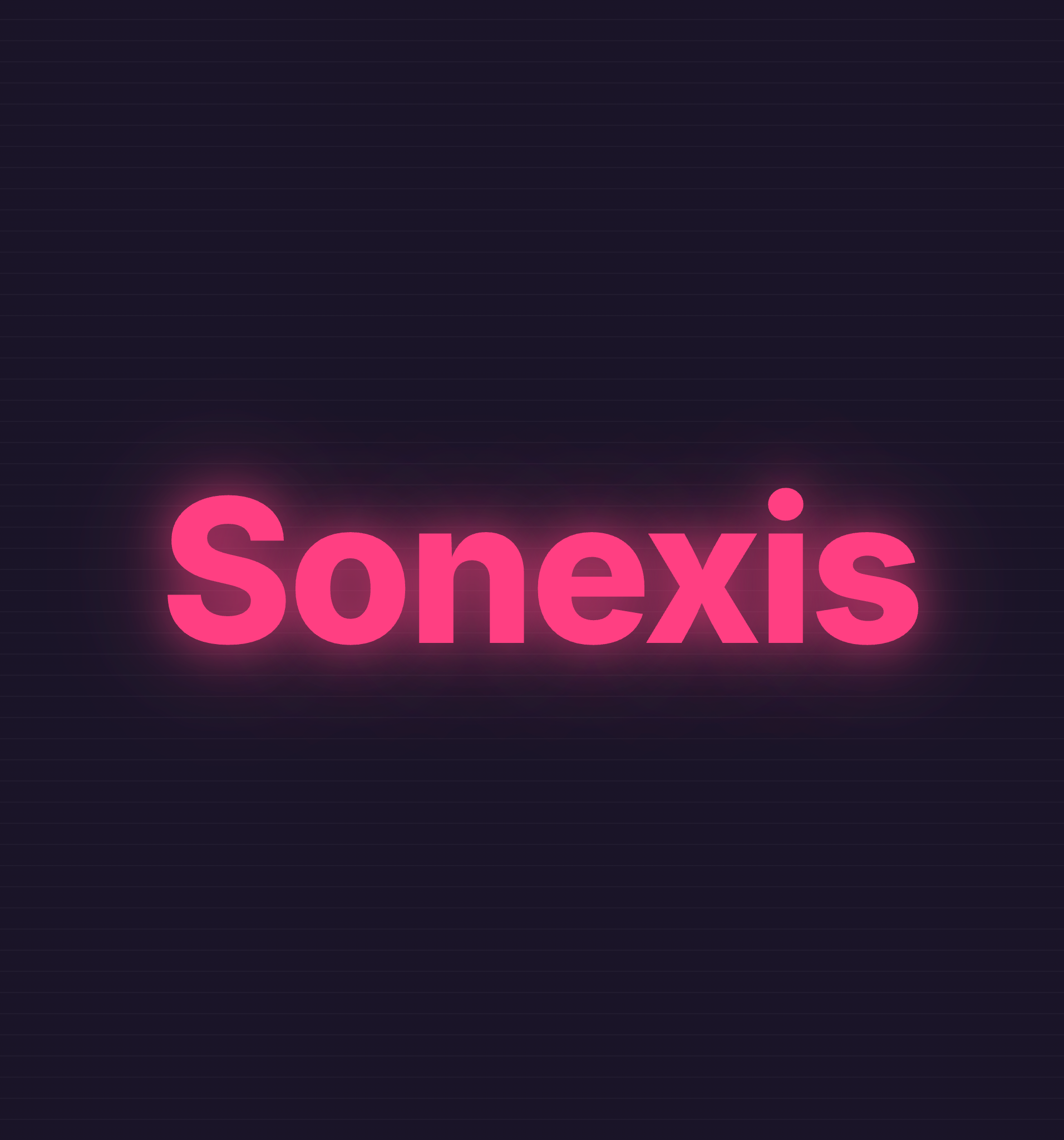 Sonexis Screenshot